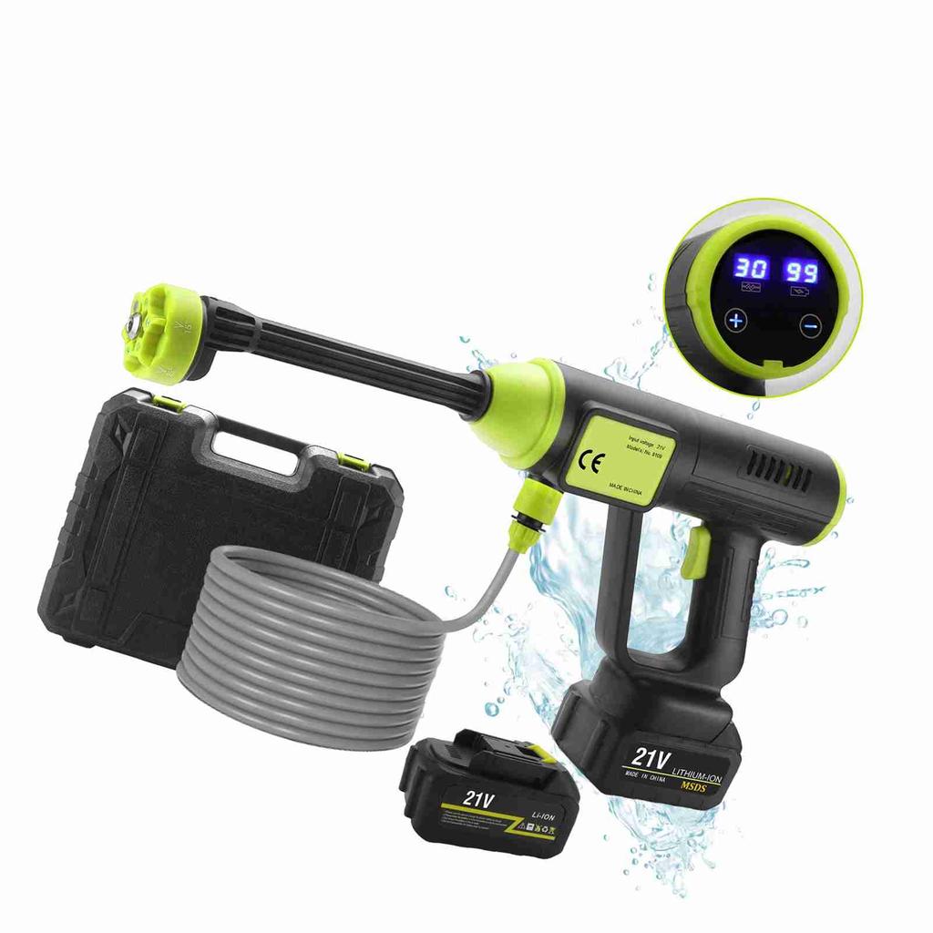 980PSI Cordless Pressure Washer with 21V Batteries, Battery Powered Power Washer, Portable Pressure 