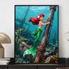 Disney Diamond Art Painting Kit Ariel 5D Diamond Painting Dot Art Home Wall Decor