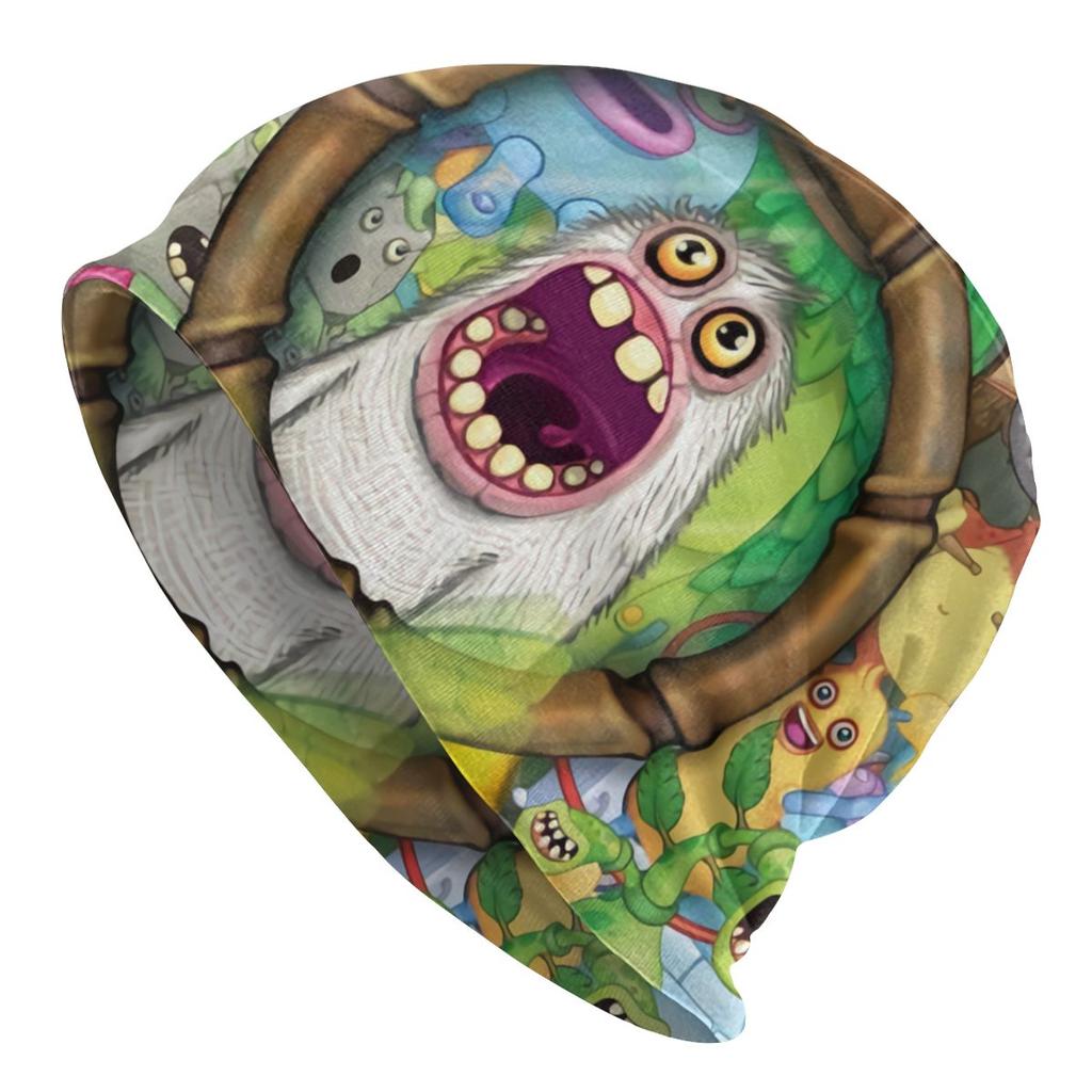 Winter Warm My Singing Monsters Bonnet Femme Slouchy Beanie Hat Fashion Anime Cartoon Game Outdoor Ski Skullies Beanies Caps