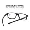 Ultralight Anti Blue Light Reading Glasses Fashion Tr Frame Hd Presbyopia Eyeglasses Men Women Eye Protection Far Sight Goggle