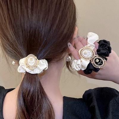Hair Band Ponytail Bun Hair Pretty Gopchang Band Hair Band 2-Piece Set