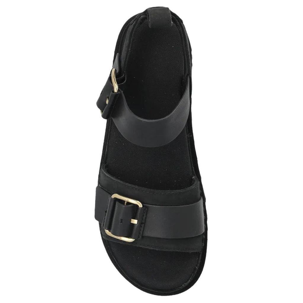 UGG One Strap Sandals Women's Black 1167392-BLK