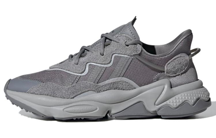 Adidas Originals J Cushioning, Wear Resistant Low top Kids Lifestyle Shoes Dark Gray EF6321 36