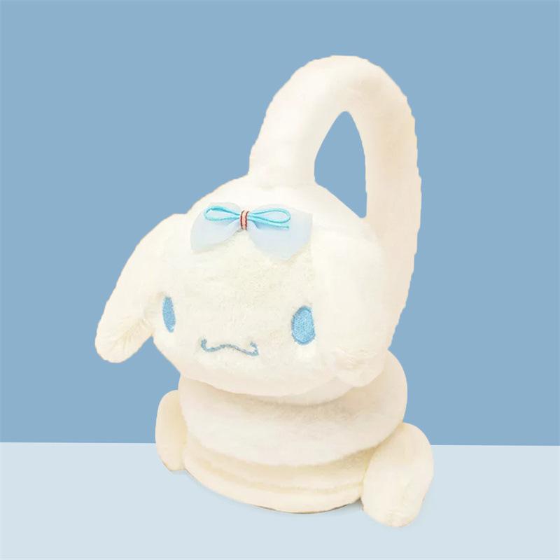 Cute Cartoon Sanrio Winter Female Student Cycling Earmuffs, Anti Cold Plush Earmuffs, Ear Wraps, Ear Warmers