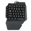 OneHanded Keyboard USB Wired for Gaming 7Color Backlight Computer Accessories 5V(F6 )