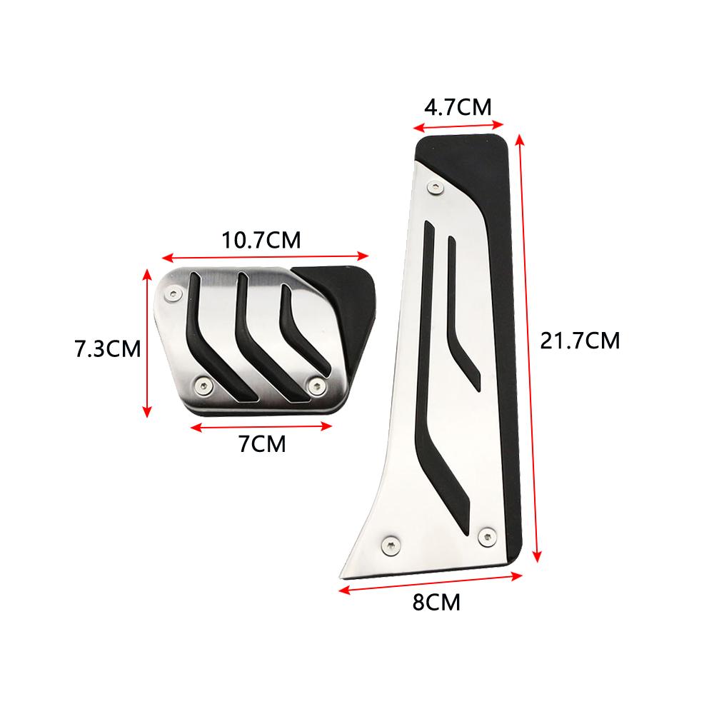 

LHD Car Pedals For BMW M 5-Series F10 F11 523i 528i 530i 535i 550i E65 E67 E68 F01 F02 F10 F11 F07 F12 F13 Pads Parts Cover