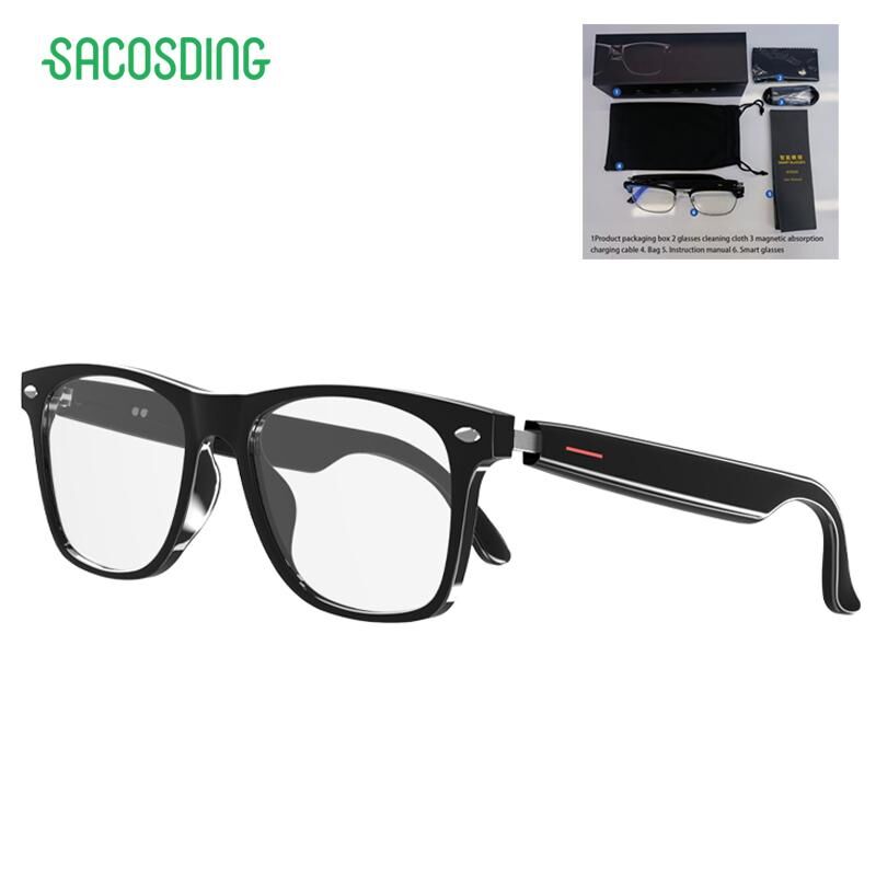 Intelligente Brille, Bluetooth-Anruf, Sprachassistent, Musik hören, Audio-Brille, intelligente Sport-polarisierte Sonnenbrille, Anti-Blau-Brille