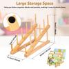 3pcs Wooden Puzzle Storage Rack Puzzle Display Stand Easy To Install Jigsaw Puzzle Storage Shelf For Craft Collection Lover