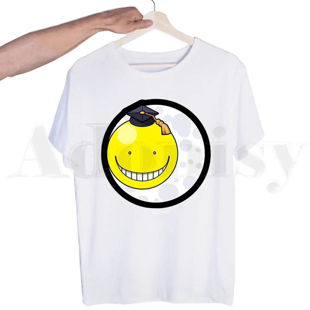 Assassination Classroom Korosensei Japanese Anime Tshirts Men Fashion Summer T-shirts Tshirt Top Tees Streetwear Harajuku Funny