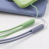 Multicolor Soft Silicone Wrist Lanyard Mobile Phone Chain Straps Keychain 19cm Cute Strap Mobile Phone Waterproof Wallet Rope