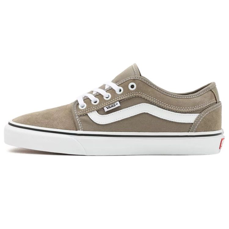 

Vans Кеды унисекс Chukka Low Sidestripe для повседневного катания, хаки VN0A5KQZ84M 40.5