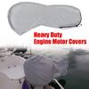600D 30-60HP Boat Engine Cover Marine Outboard Motor Cover Oxford Fabric Cloth Waterproof 144cm Heavy-Duty Engine Protector