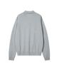 REST&RECREATION Wool Polo Knit Top - Light Gray