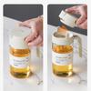 Oil Dispenser with Non-Drip Gravity Lid Automatic Open-Close Glass Oil Bottle Kitchen Leak-proof Soy Sauce Vinegar Container