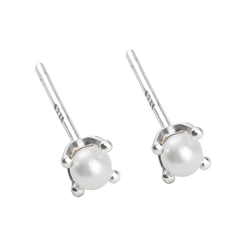 Pearl Earrings for Women's New Trendy Earrings Small and Simple Temperament Earrings Cold Style