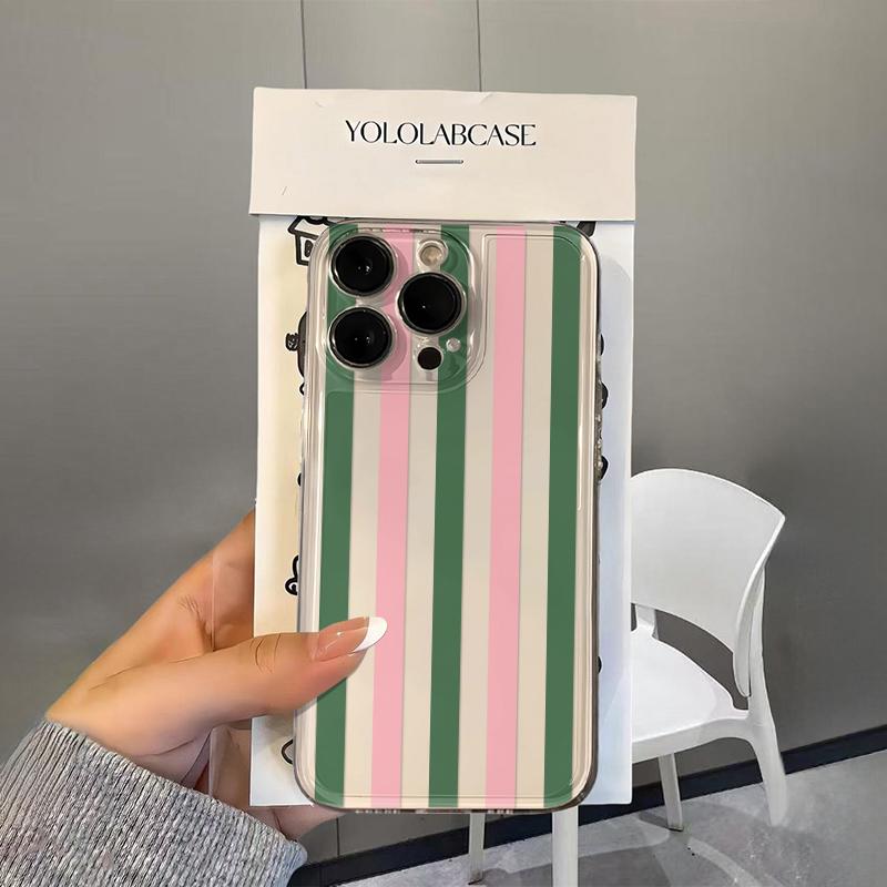 

Colorful Alternating Stripes Phone Case For Samsung A57 A07 A36 A26 A56 A16 A06 A55 A35 A54 A34 A24 A14 A13 A53 Clear Back Cover Samsung A56 5G