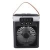Portable Misting Fan 400ml Water Tank USB Desktop Essential Oil Aromatherapy Air Cooling Fan for Office Bedroom Black