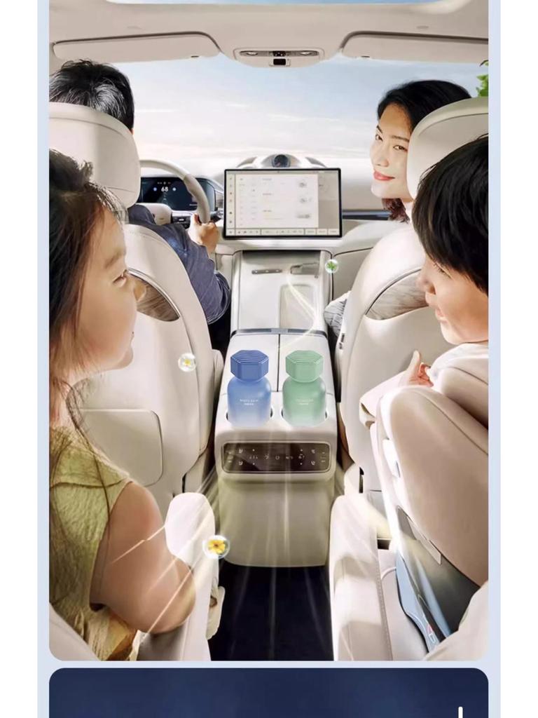 Car Air Freshener 2025 - New Car Perfume, Long-Lasting High-End Fragrance for Car Interior Deodorization and Odor Removal.