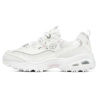 DLites 1.0 Netzgewebe Synthetikleder Vielseitig Bequem Stoßdämpfend Abriebfest Niedrig geschnitten Dad Shoes Damensneaker 149638-WMLT