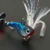 Sequin Luminous Simulation Artificial Fishing Lure Bait with   Rotation VIB Fish Shape