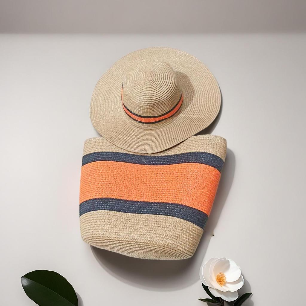 Trendy French One-Shoulder Straw Tote: Large-Capacity Woven Beach & Vacation Handbag for Women