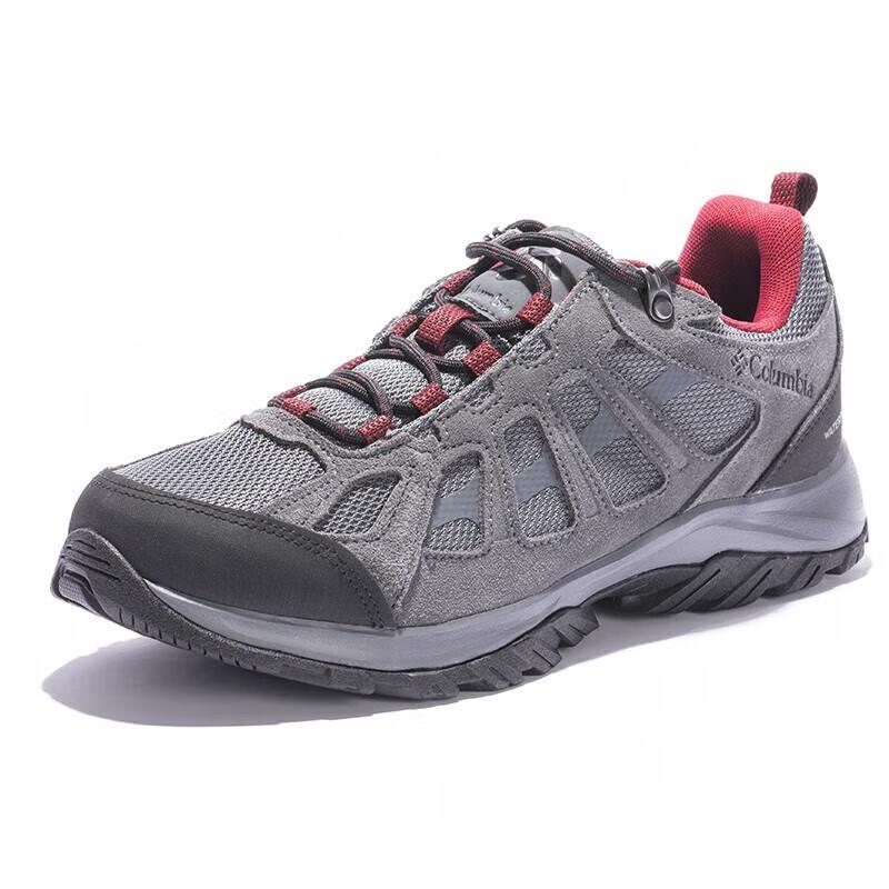 Columbia Versatile Comfortable Shock Absorbing Non-Slip Low-Top Hiking Shoes Men hiking shoes Gray BM0169-033