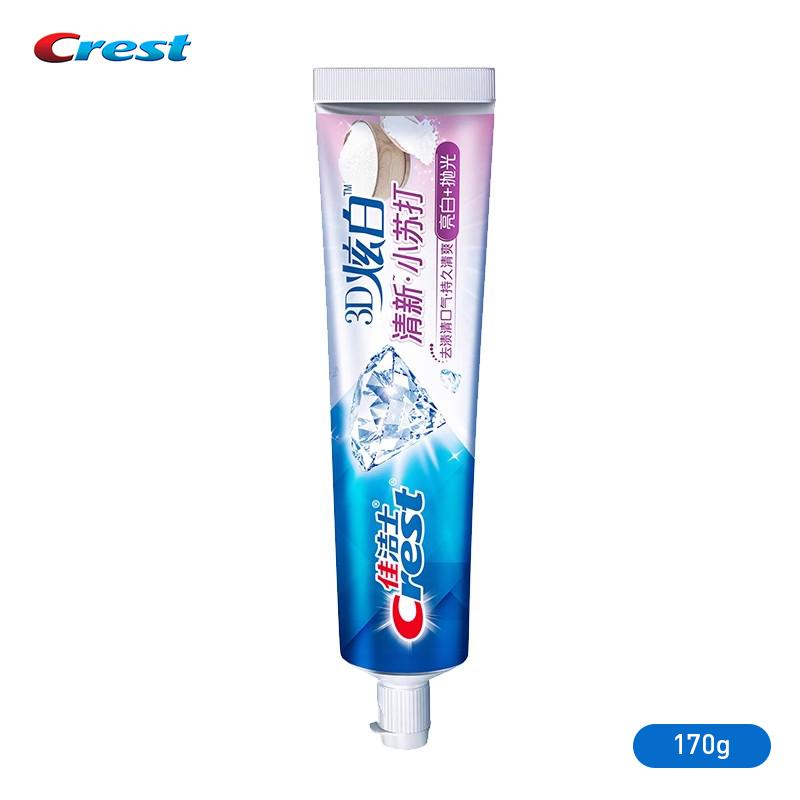 

Crest 3D White Baking Soda Toothpaste Whitening Stain Removal Deep Clean Fresh Breath Oral Care