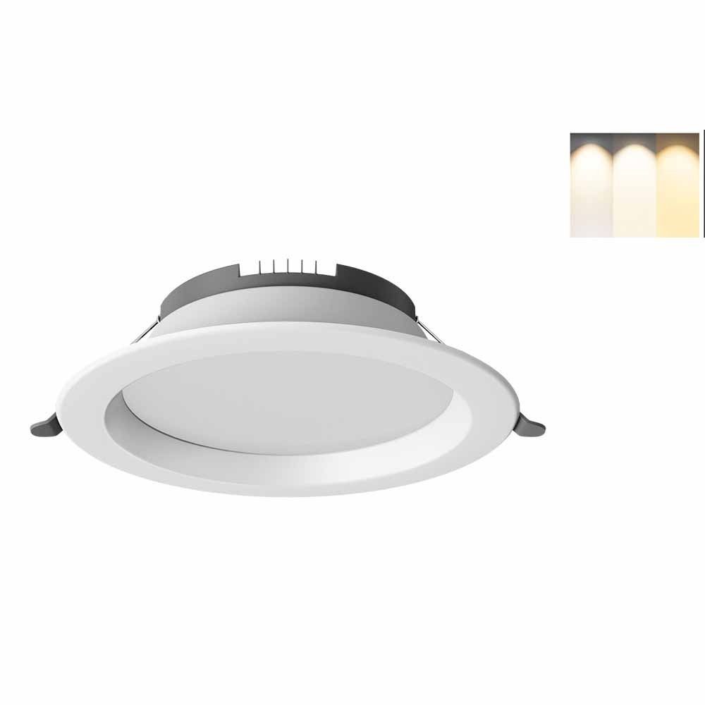 

Recessed LED Downlight Spot Light Ceiling Lamp Small Down Lights Living room 5W-3-color light