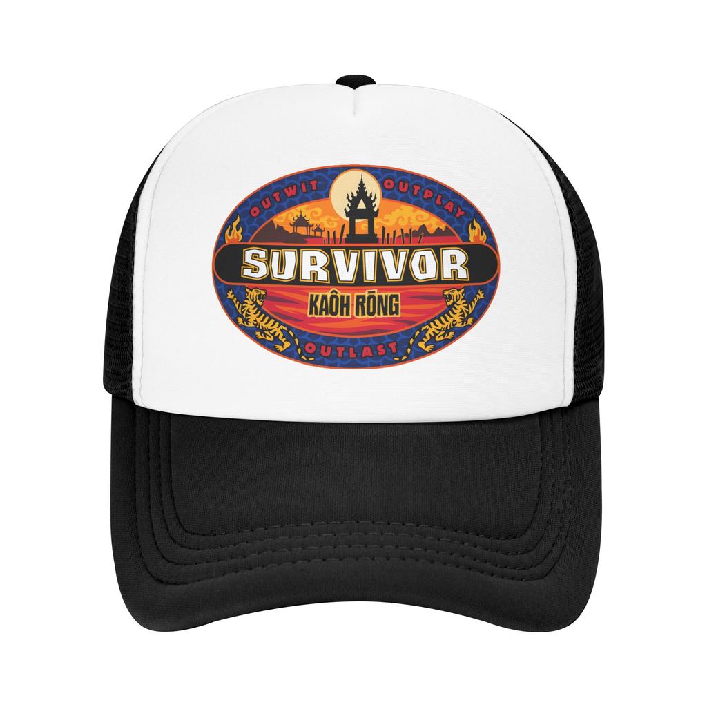 Custom Punk SSurvivors Baseball Cap Unisex Women Breathable Challenge Activity Dad Hat Sun Protection