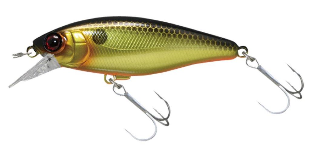 Jackall Chubble MR Minnow 65 Mm 10.8 Grams Floating Lure Gold Black (1160)
