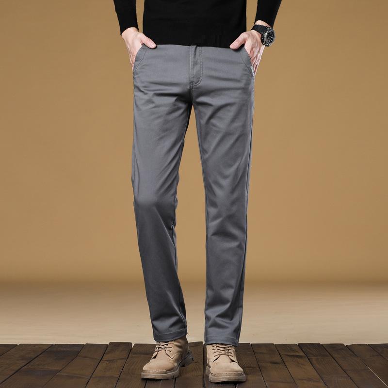 

New Loose Straight Men s Business Versatile Casual Pants Trousers Slim and Personal 38
