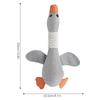 Linen Fabric Goose Pet Toy Plush Surface Cat Molar Toy Durable Bite Dog Chew Toy  Boredom Relief