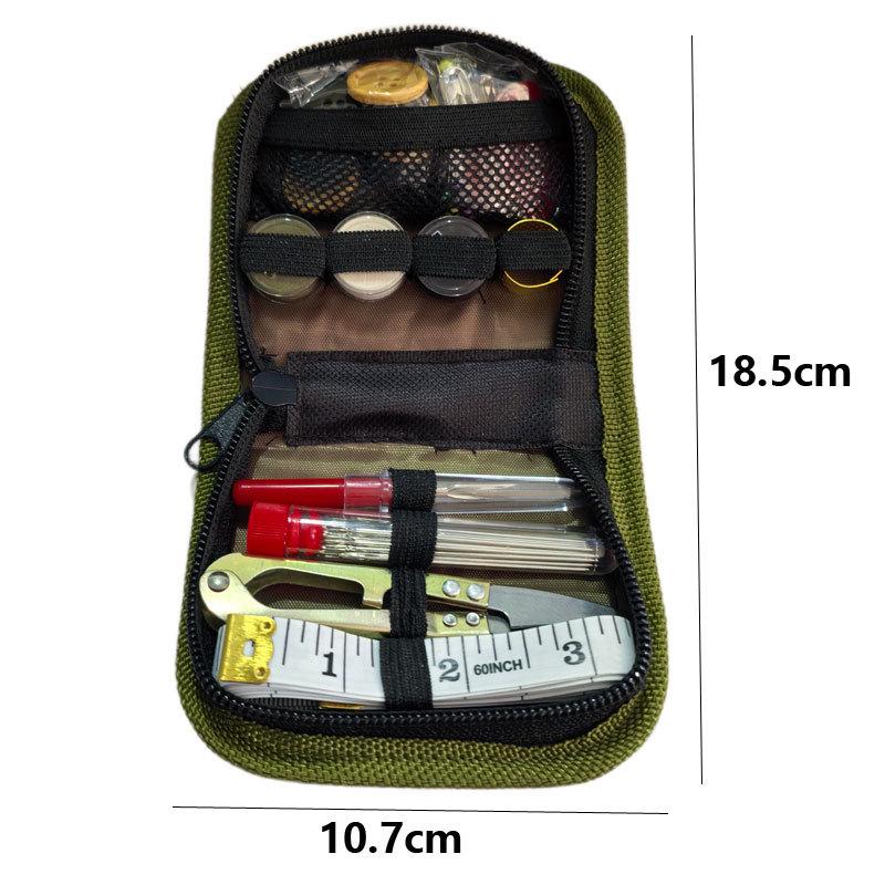 Portable Needle and Thread Set for Home and College: Compact Handbag for Hand Sewing, Mending, and Organizing