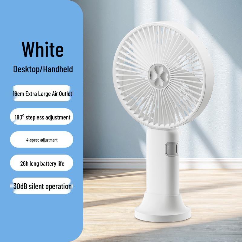 Portable Mini Electric Fan with Strong Wind Power, Desktop Folding Design Foldable, Desktop, Handheld