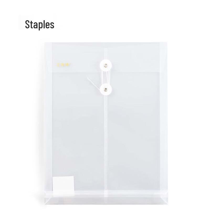 Staples NP1028 A4 String Tie Document Bag
