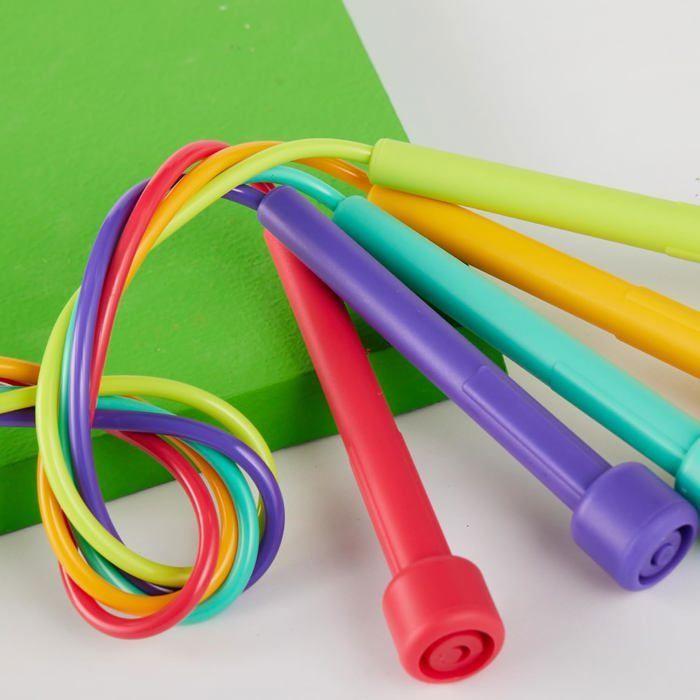 5 Cordes À Sauter Réglables Colorées Pour Enfants, Garçons & Filles (Couleurs Pastel) - Twiddlers - Fitness, Jeu, Entraînement