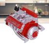 V8 Engine Building Resin V8 Car Engine Model Desktop Display Ornament Home Decoration for Teens Adults