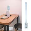 Elektrický prodlužovač. Získejte přístup k těžko dostupným zásuvkám! Obsahuje USB-A, USB-C a 2 AC zásuvky, prodlužuje se o 22 až 34 palců a otáčí se o 180°. Použití za pohovkami