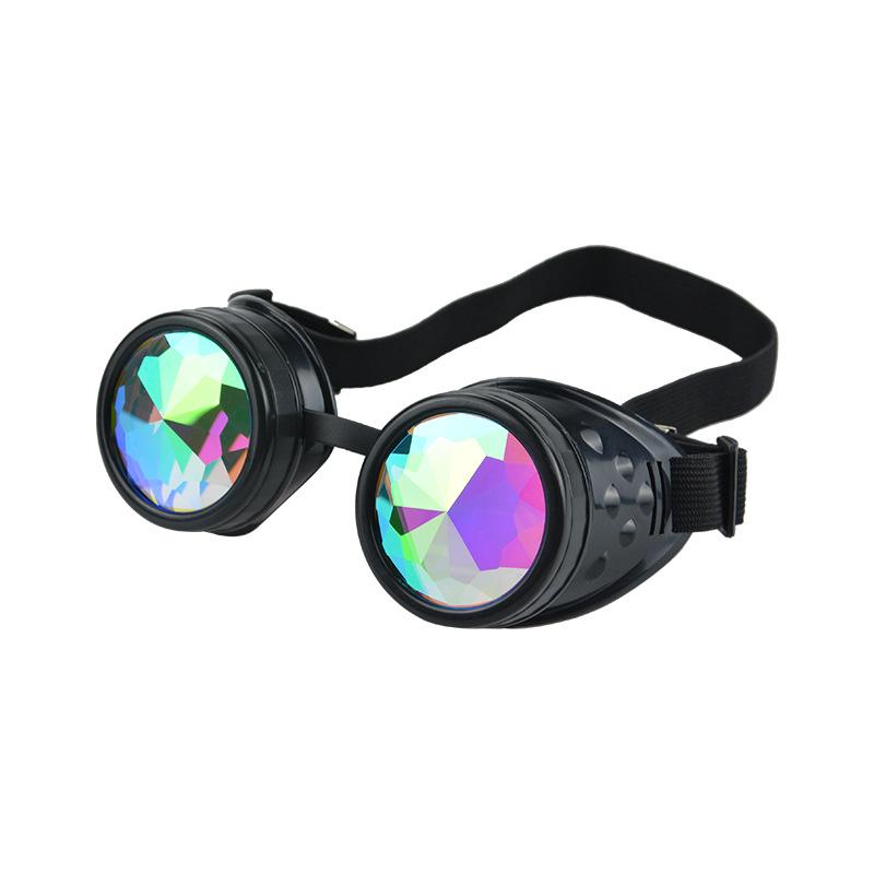 New Party Retro Steampunk Kaleidoscope Glasses Halloween Goggles Ball Decoration Glasses