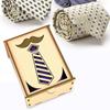 Yousheng Father's Day Tie Storage Box Heavy Duty Wooden Portable Travel Men Necktie Organizer Case Holder Container Husband Dad Gift