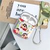 Crayon ShinChan Cute Clear Earphone Cases Cover Case For Airpods 3 4 Pro 1 Pro2 2 Pro3