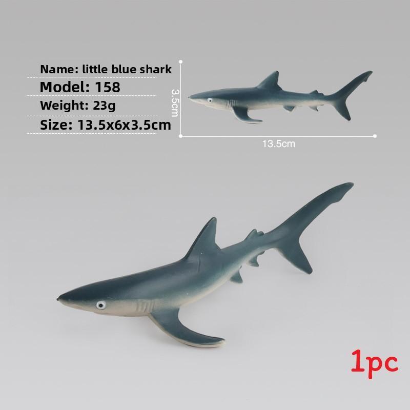 Имитация Акулы Черепахи Рыбы-клоуна Краба Косатки Морское Животное Модель Украшение Для Декора Аквариума Style1