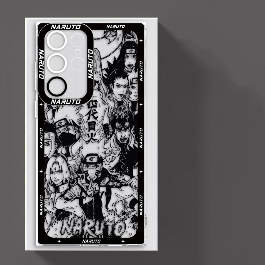 

Comic Anime Uchiha Itachi Clear Phone Cover Case for Samsung Galaxy S20 Plus S25 Edge S21 S23 Ultra S24 Note 20 Ultra 10 S22 FE Galaxy S25+