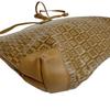BALLY Pochette Vintage All-over Pattern PVC Shoulder Bag Brown PVC Used