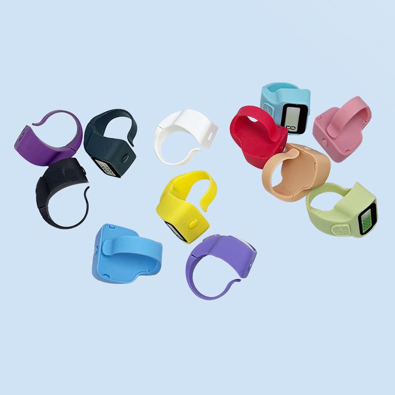 LED Stress Relief Electronic Prayer Beads Counter - Model 8016, Plastic Material.