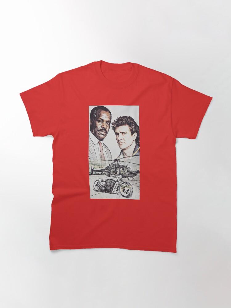 Lethal Weapon Action Movie American Police Motivational Lethal Weapon Graphic For Fan Classic T-Shirt