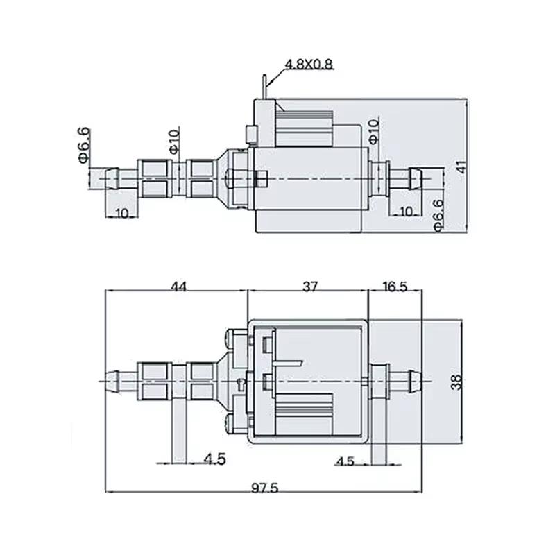Jiayin JYPC-4 22W 220V Max750ml 2.5bar Electrical Pump Solenoid Pump Electric SteamOven Electric Steam Boiler Water Pump