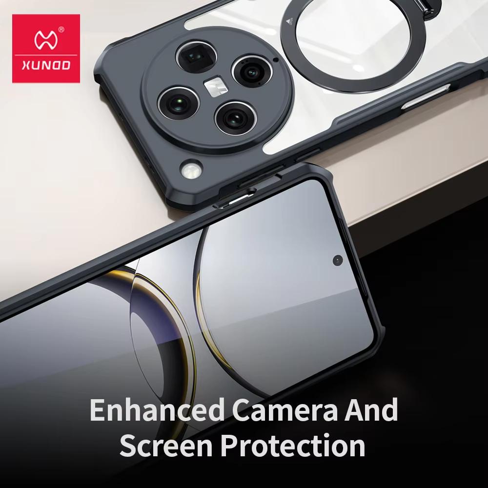 For Oppo Find X8 Ultra Case Xundd Casing Luxury Phone Cover With Rotatable Magnetic Holder Stand