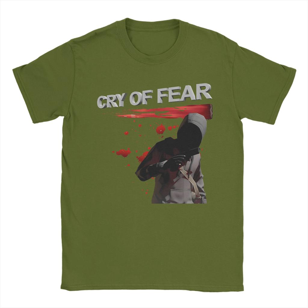 Simon Henriksson Cry of Fear Accessories Unisex T Shirts Cotton Tee Printed Tops Tshirt