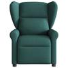 Massage Chair Dark Green Fabric